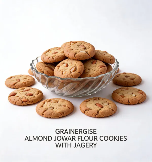 Grainergise_Almond_Jowar_Flour_Cookies_With_Jaggery
