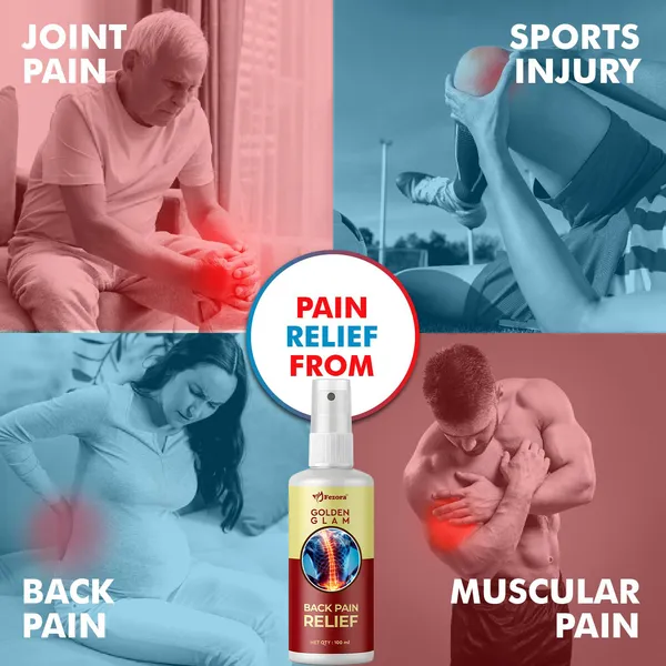 Fezora_Golden_Glam_Back_Pain_Relief_Spray