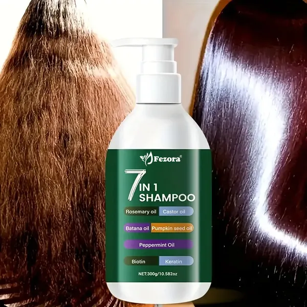 Fezora_7_In_1_Rosemary_Castor_Oil_Shampoo