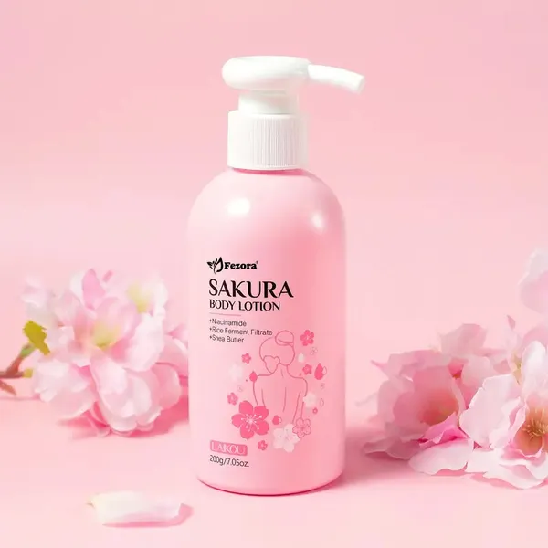 Fezora_Japan_Sakura_Body_Lotion_With_Niacinamide_And_Shea_Butter