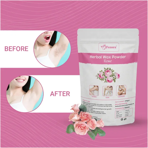 Fezora_Rose_Herbal_Wax_Powder