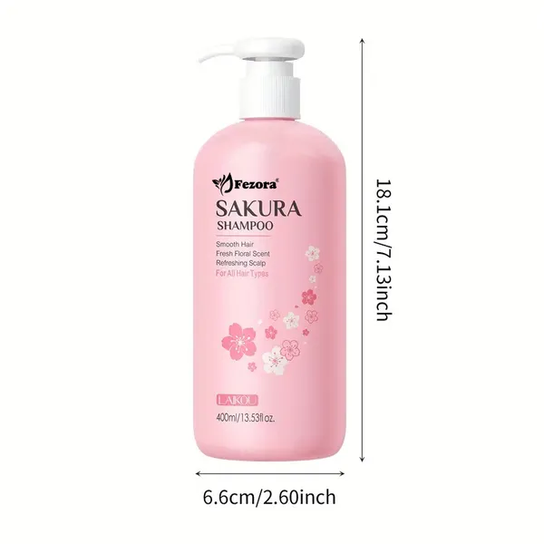 Fezora_Sakura_Smooth_Hair_Shampoo_300_Ml