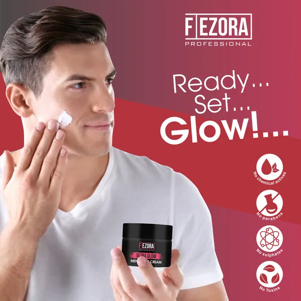Fezora_Ultra_Glow_Men's_Face_Cream_100_G