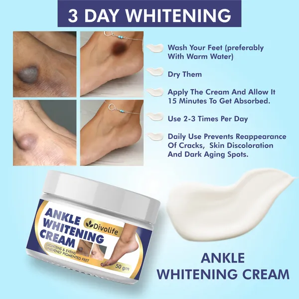 Divolife_Ankle_Whitening_Cream