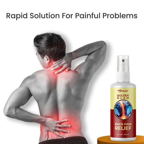 Fezora_Golden_Glam_Back_Pain_Relief_Spray