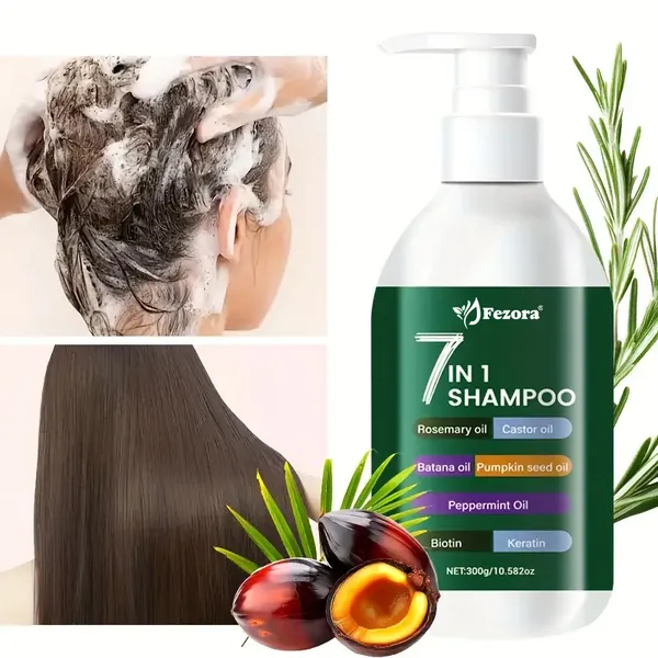 Fezora_7_In_1_Rosemary_Castor_Oil_Shampoo