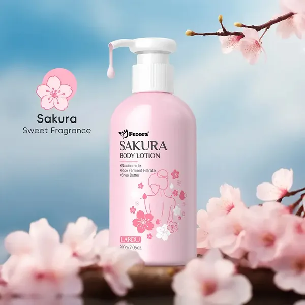 Fezora_Sakura_Body_Lotion_With_Niacinamide