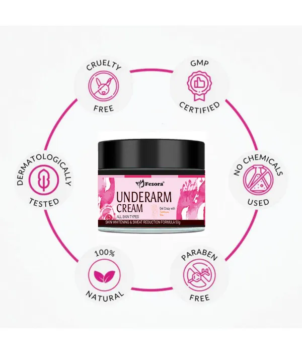 Fezora_Underarm_Cream_Skin_Whitening_50g