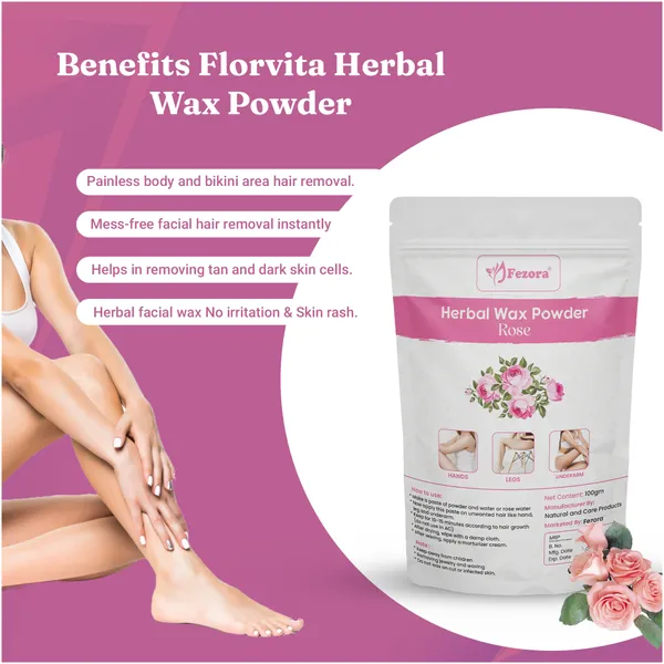 Fezora_Rose_Herbal_Wax_Powder
