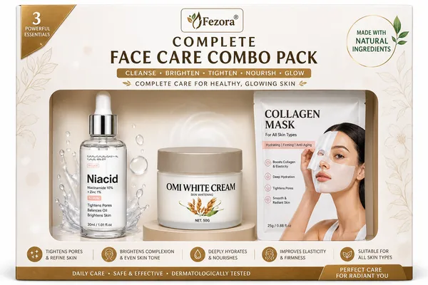 Fezora_Complete_Face_Care_Combo_With_Niacinamide_Cream_And_Collagen_Mask