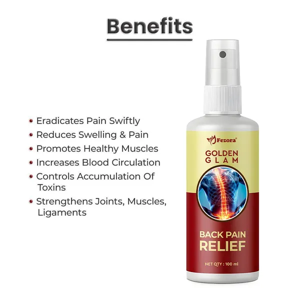 Fezora_Golden_Glam_Back_Pain_Relief_Spray