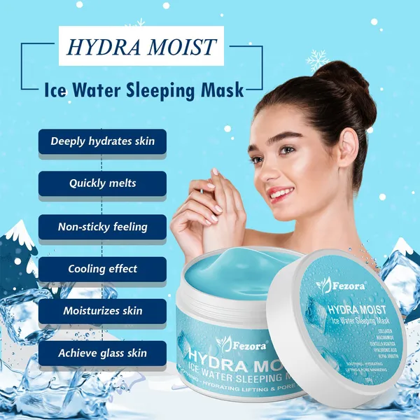 Fezora_Hydra_Moist_Ice_Water_Sleeping_Mask