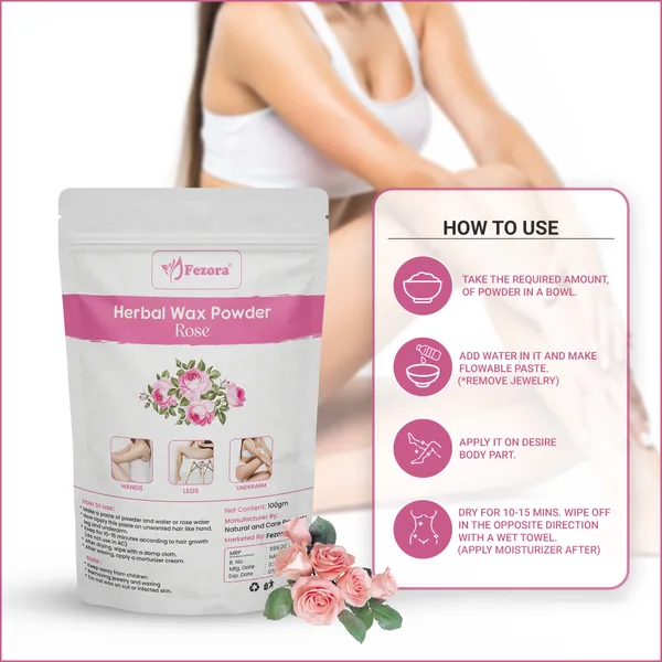 Fezora_Rose_Herbal_Wax_Powder