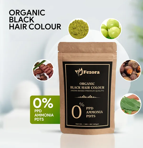 Fezora_Organic_Black_Hair_Colour_Henna_Based