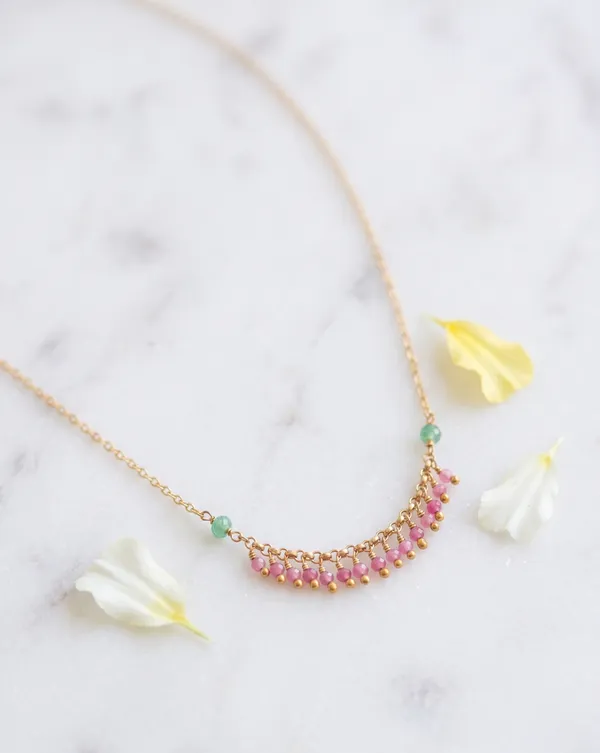 Gold_Alloy_Multicolor_Beaded_Chain_Necklace_For_Women