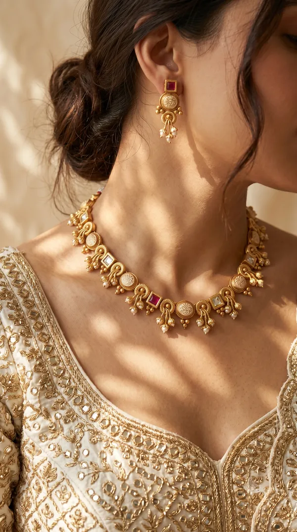 Gold_Alloy_Kundan_Ruby_Crystal_Necklace_Set_For_Women