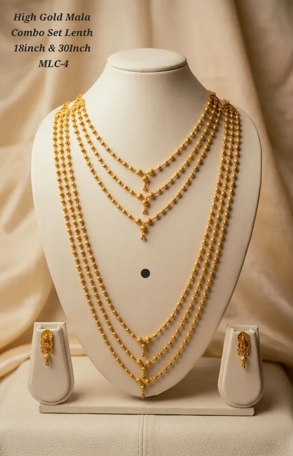 Gold_Alloy_Layered_Mala_Combo_Set_18_And_30_Inch_With_Earrings