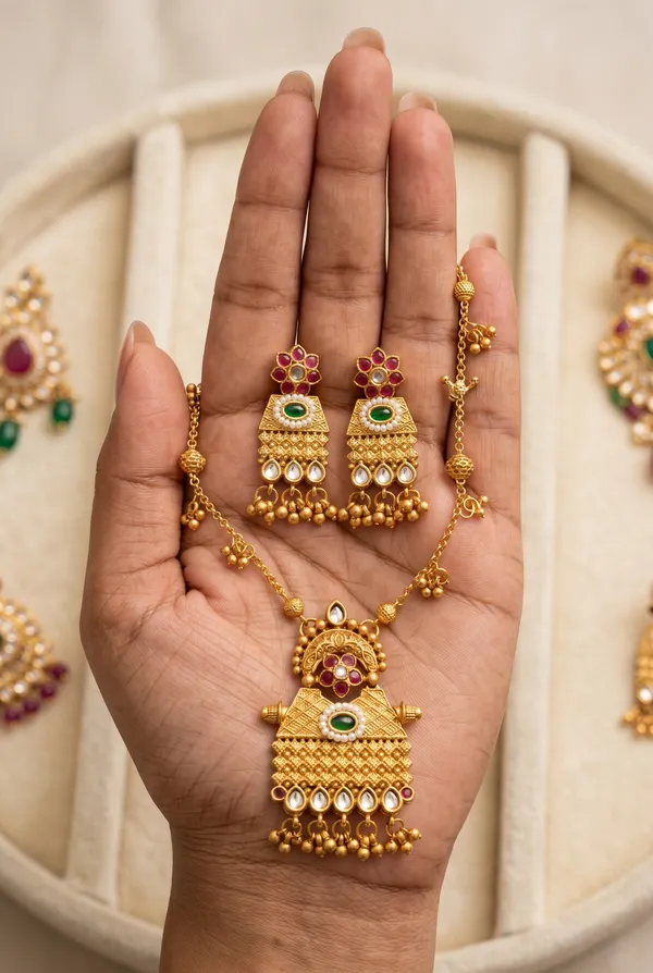 Gold_Plated_Alloy_Ruby_Emerald_Kundan_Necklace_Set_For_Women
