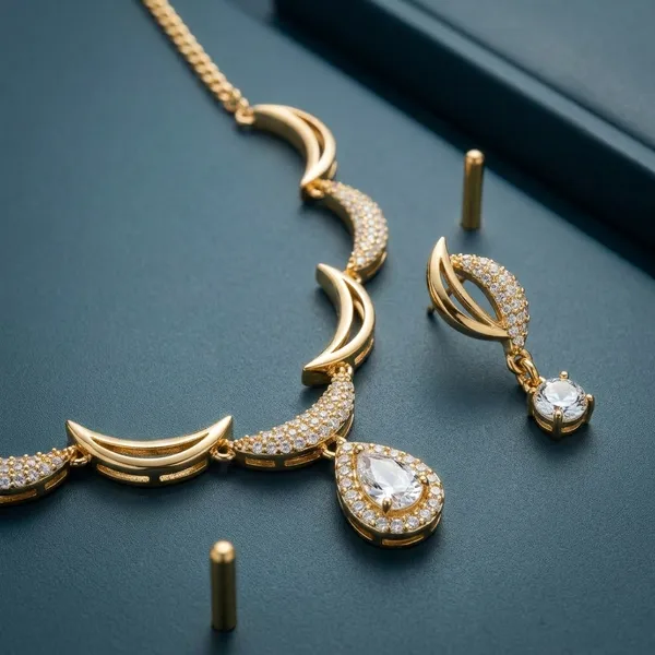 Gold_Plated_Alloy_Crystal_Crescent_Moon_Necklace_Set_For_Women