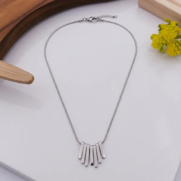 Silver_Stainless_Steel_Geometric_Bar_Pendant_Necklace_For_Women