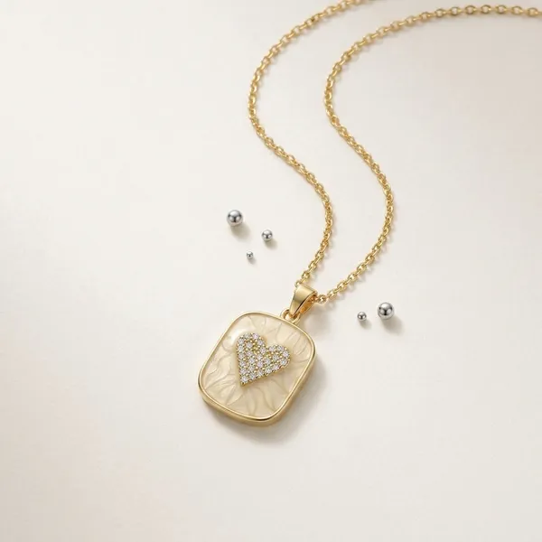 Gold_Alloy_Mother_Of_Pearl_Crystal_Heart_Pendant_Necklace_For_Women