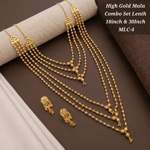 Gold_Alloy_Layered_Mala_Combo_Set_18_And_30_Inch_With_Earrings