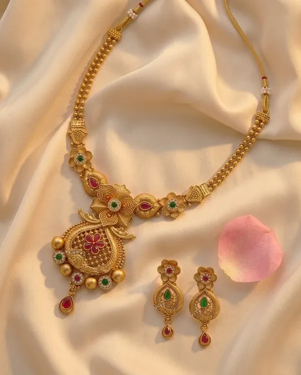 Gold_Plated_Alloy_Ruby_Emerald_Stone_Pendant_Necklace_Set_For_Women