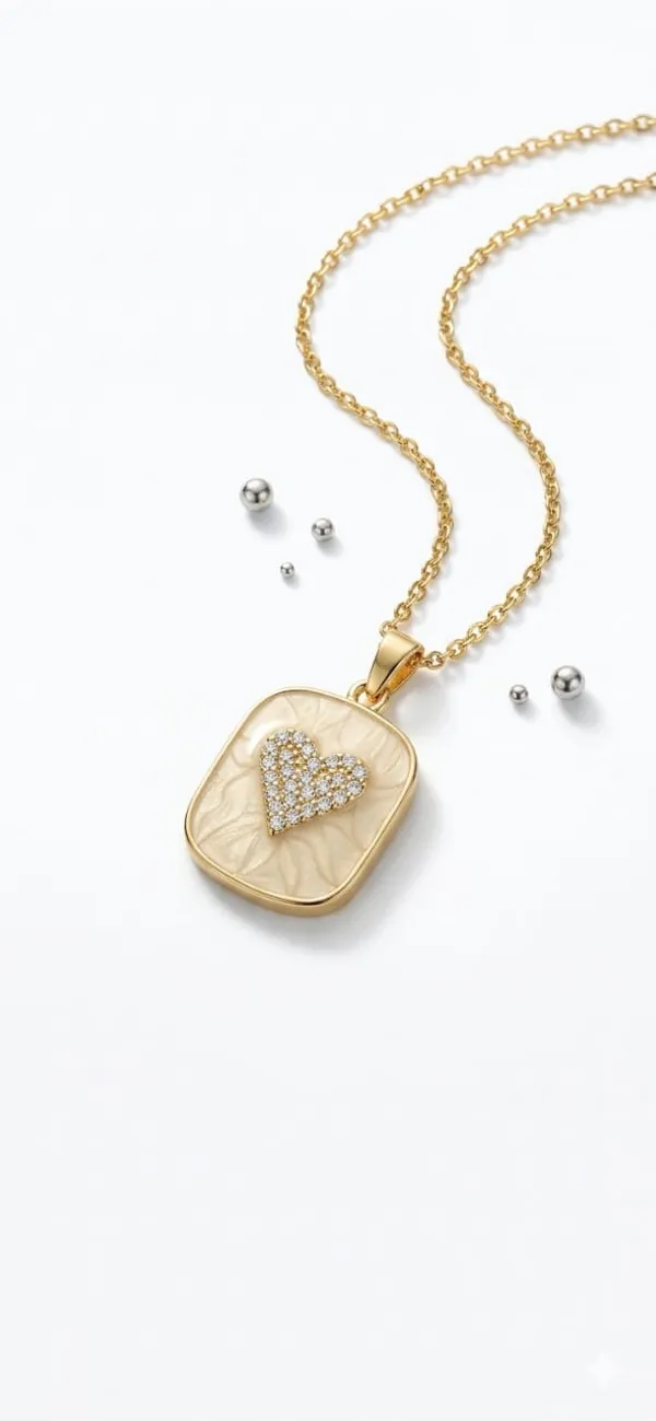 Gold_Alloy_Mother_Of_Pearl_Crystal_Heart_Pendant_Necklace_For_Women