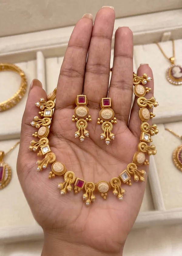 Gold_Alloy_Kundan_Ruby_Crystal_Necklace_Set_For_Women