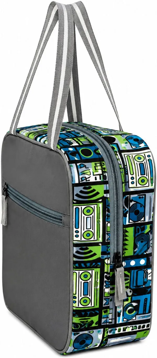eastwesttraders_Stylish_Reusable_Leakproof_Waterproof_Lunch_Bag_(Pink,_6_L)_Waterproof_Lunch_Bag_(Grey,_6_L)