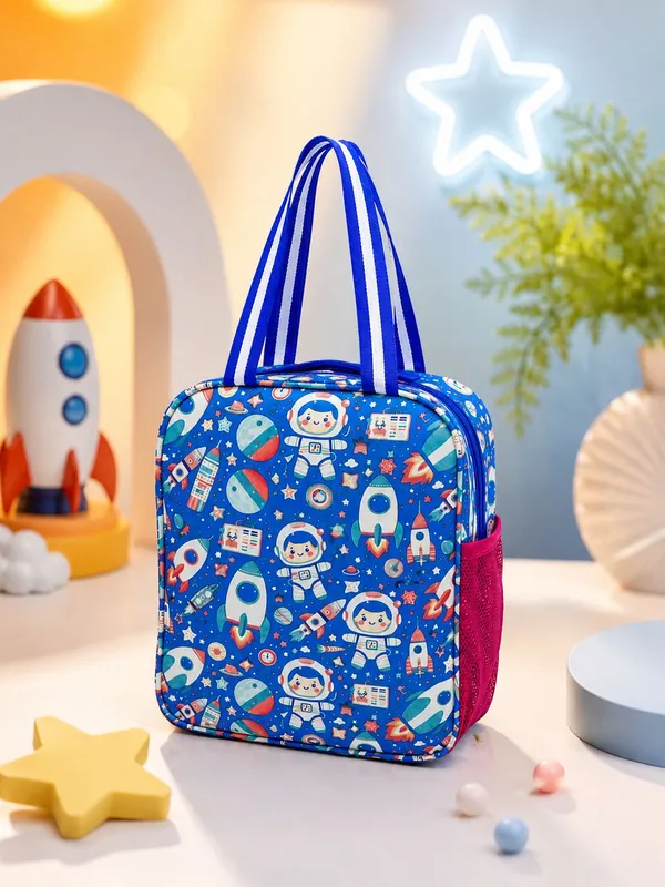 eastwesttraders_Blue_stylish_small_tiffin_Bag_Waterproof_Lunch_Bag_(Blue,_6_L)