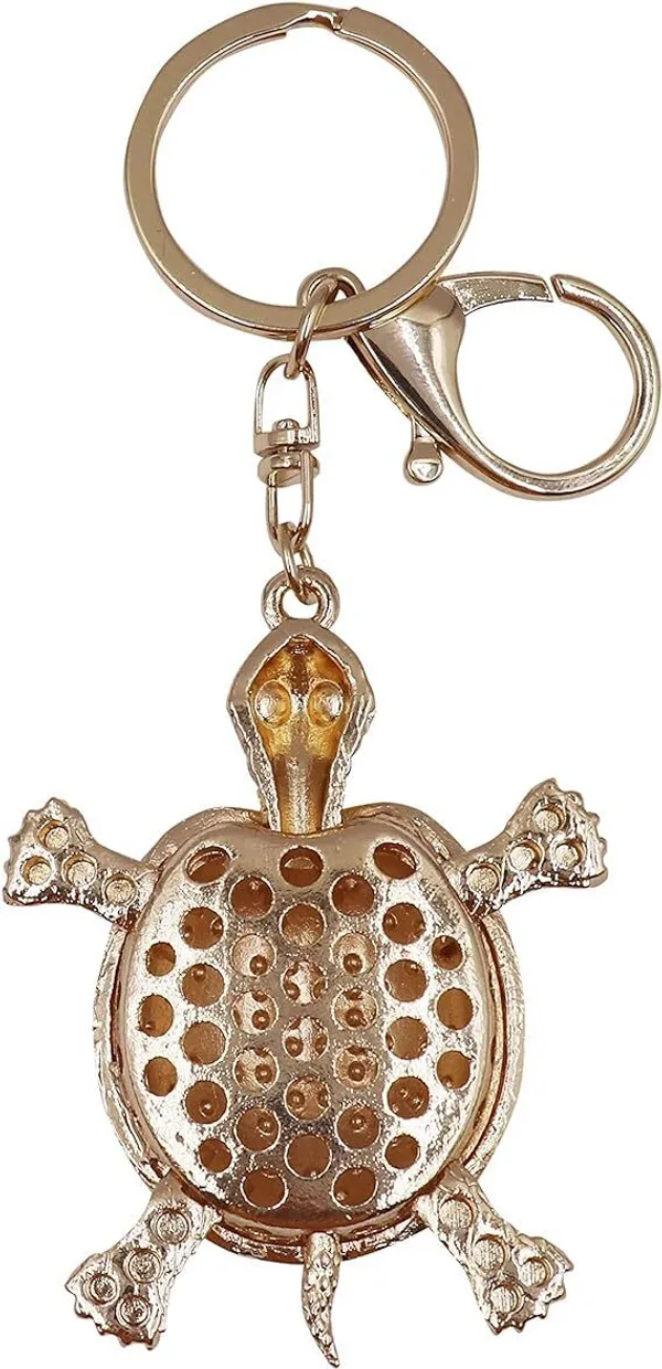 DIOXIT_Tortoise_Crystal_Keychain_For_Bike/Car_Gifting_With_Key_Ring_Anti-Rust_Key_Chain_Key_Chain_()
