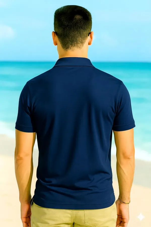 HilGar_Solid_Men_Polo_Neck_Navy_Blue_T-Shirt_()