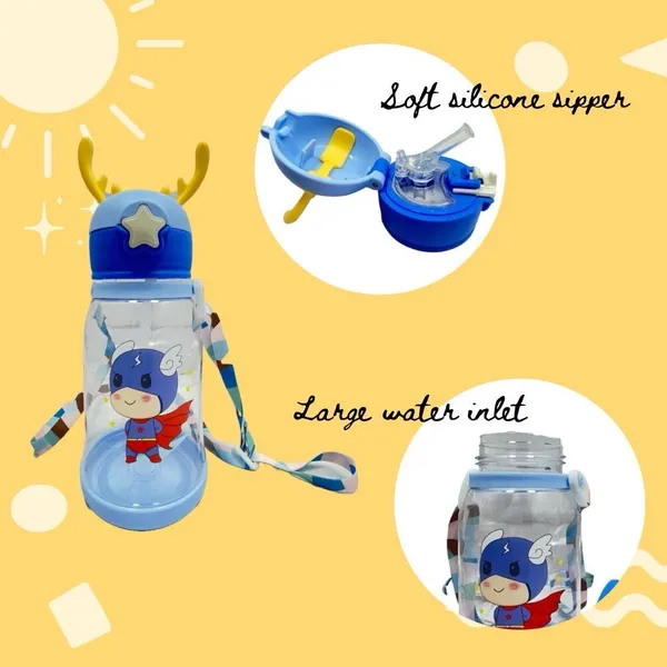 Assorted_ventures_Classic_550_ml_Water_Bottle_(Set_of_2,_Blue)_-_Pack_of_2