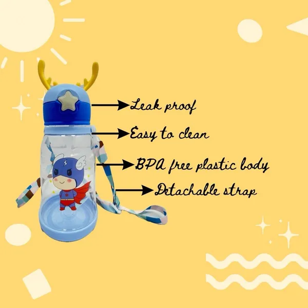 Assorted_ventures_Classic_550_ml_Water_Bottle_(Set_of_2,_Blue)_-_Pack_of_2