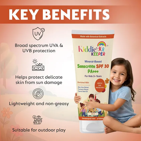 Kids_Mineral_Sunscreen_Spf_30_Pa_2_Years_Gentle_Face_Body_Sun_Protection_With_Aloe_Vera_Turmeric_Zinc_Based_Non_Greasy_Dermatologically_Tested_100ml