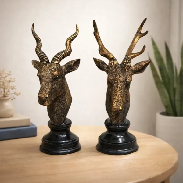 Resin_Decorative_Deer_Head_Wall_Decor_Golden