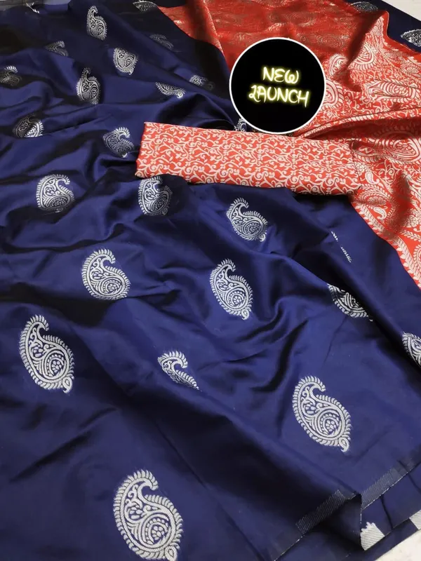 Blue_Pink_Soft_Silk_Saree_With_Unstitched_Blouse_For_Women