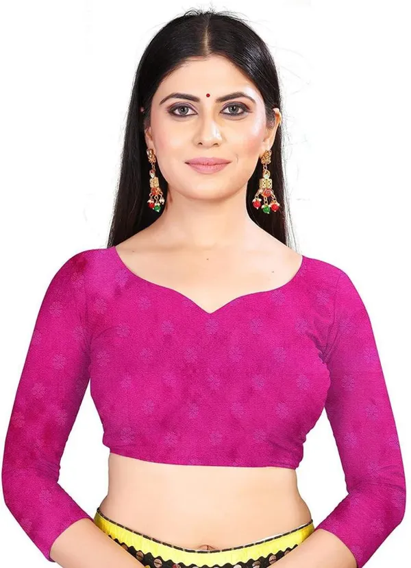 Green_Pink_Soft_Silk_Saree_With_Unstitched_Blouse_For_Women
