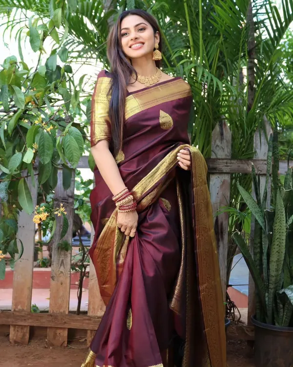 Saree_With_Unstitched_Blouse_For_Women