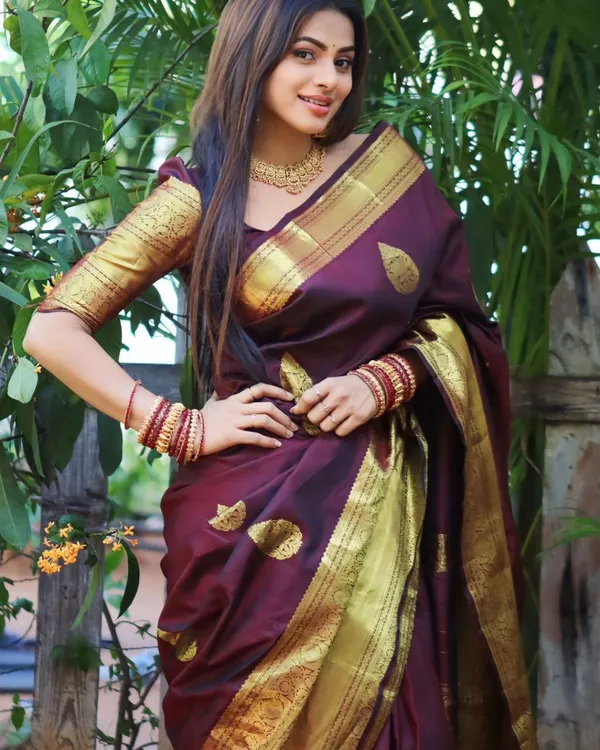Saree_With_Unstitched_Blouse_For_Women