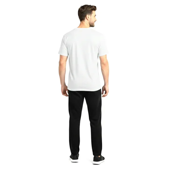 White_Premium_Polyester_And_Spandex_Sports_T-Shirt_For_Men