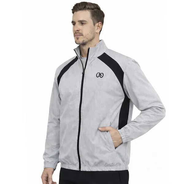 Grey_And_Black_Premium_Polyester_And_Spandex_Jacket_For_Men