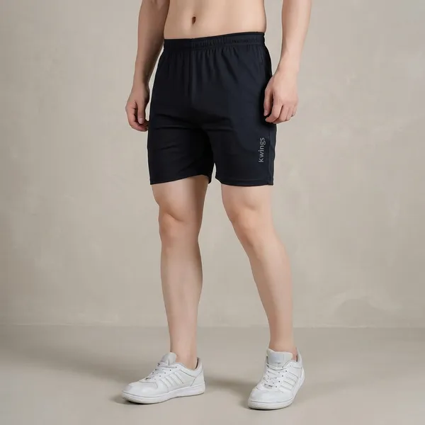 Black_Premium_Polyester_And_Spandex_Sports_Shorts_For_Men