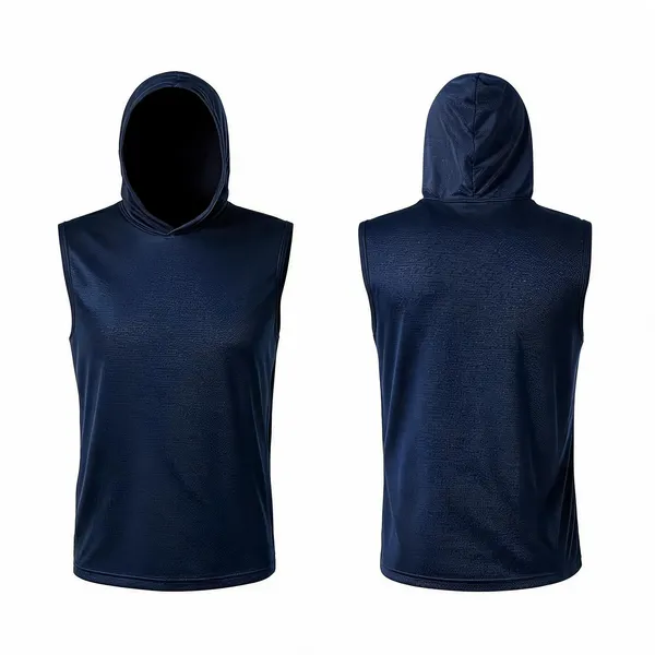 Navy_Premium_Polyester_And_Spandex_Sports_T-Shirt_For_Men