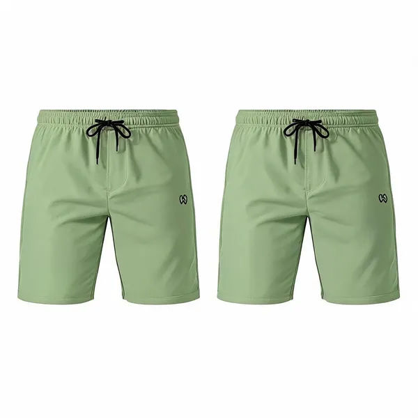 Green_Premium_Polyester_And_Spandex_Sports_Shorts_For_Men