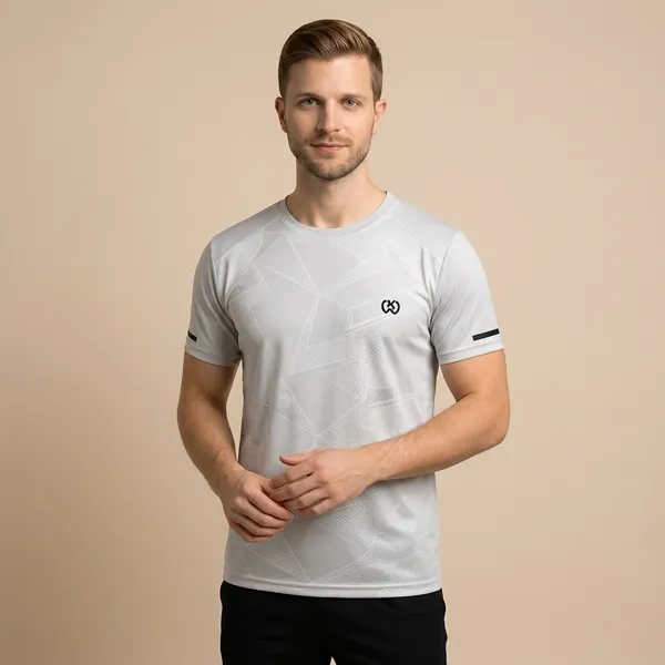 Grey_Premium_Polyester_And_Spandex_Sports_T-Shirt_For_Men