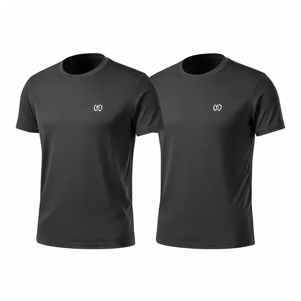 Grey_Premium_Polyester_And_Spandex_Sports_T-Shirt_For_Men