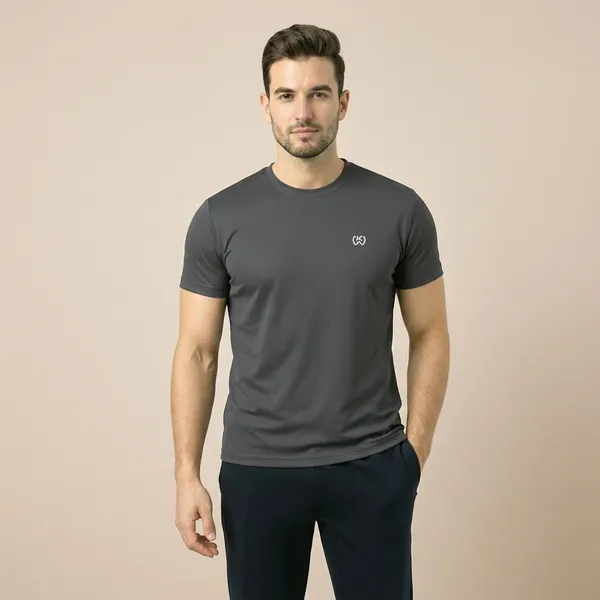 Grey_Premium_Polyester_And_Spandex_Sports_T-Shirt_For_Men