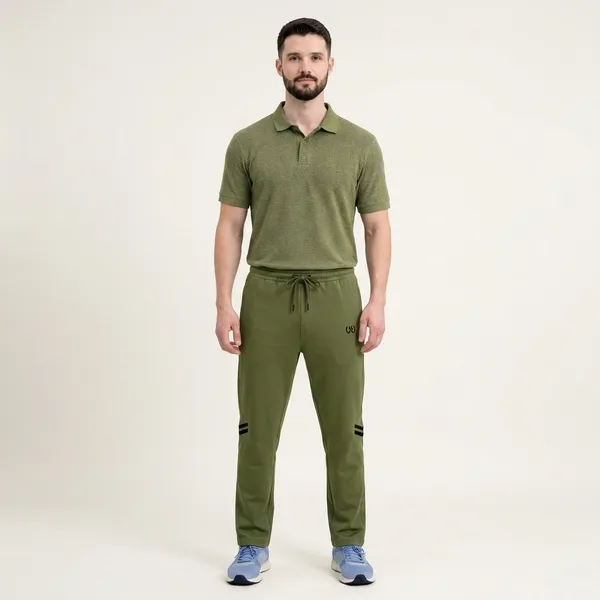 Olive_Green_Premium_Polyester_And_Spandex_Track_Pants_For_Men